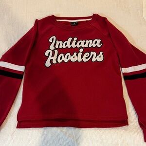 Indiana Hoosiers Women's Red Sweatshirt